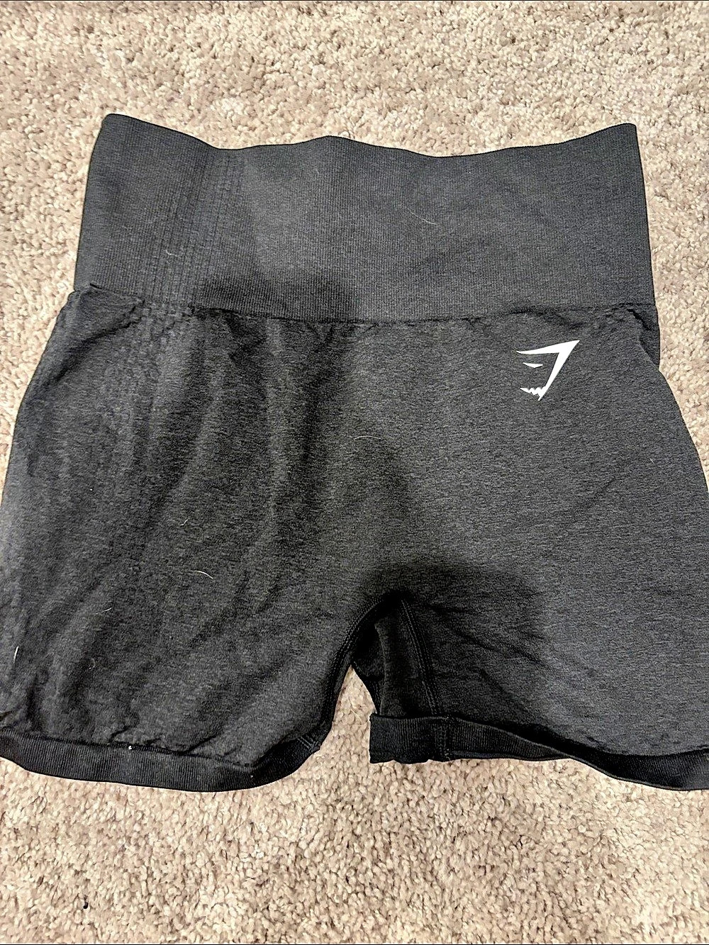 Gymshark Vital Seamless Shorts Black Athletic Shorts